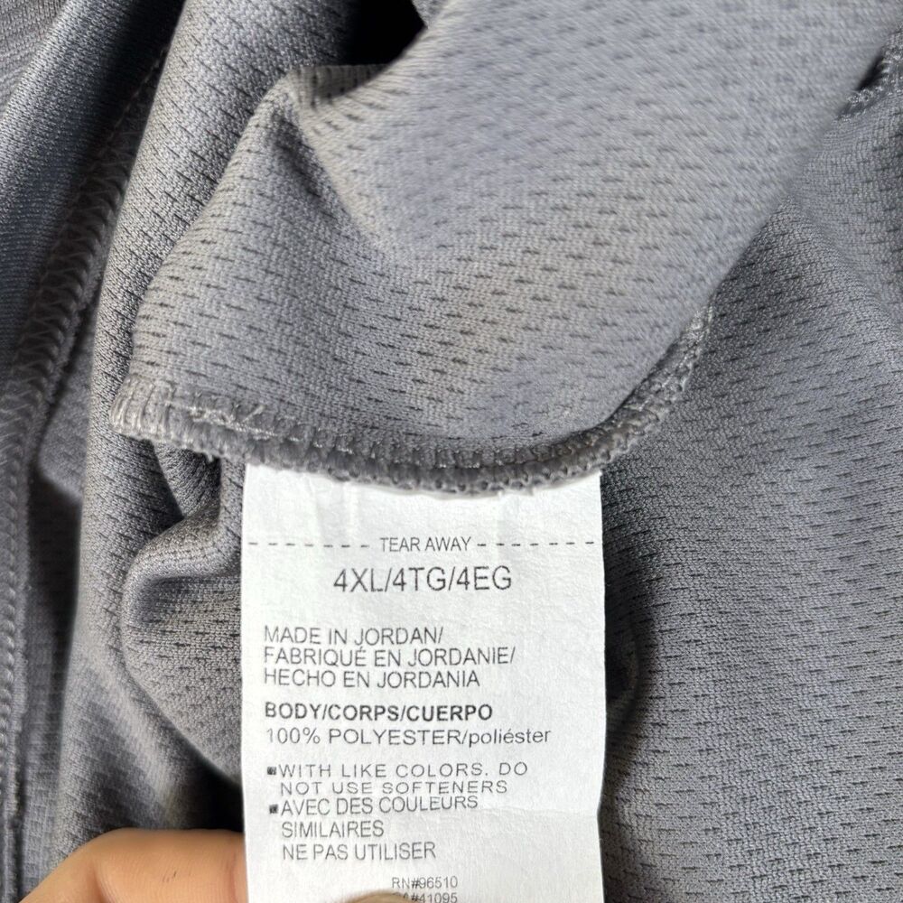 Under Armour Polo Shirt Bundle Of Two Men’s Size 4XL Baby Blue Gray Stretch Golf - Picture 8 of 11